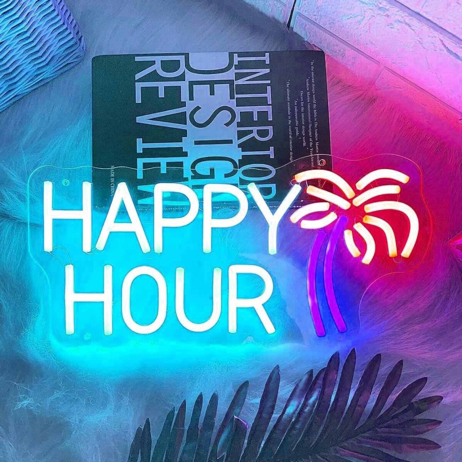 Happy Hour Holiday Celebration Neon Sign | Shineneon