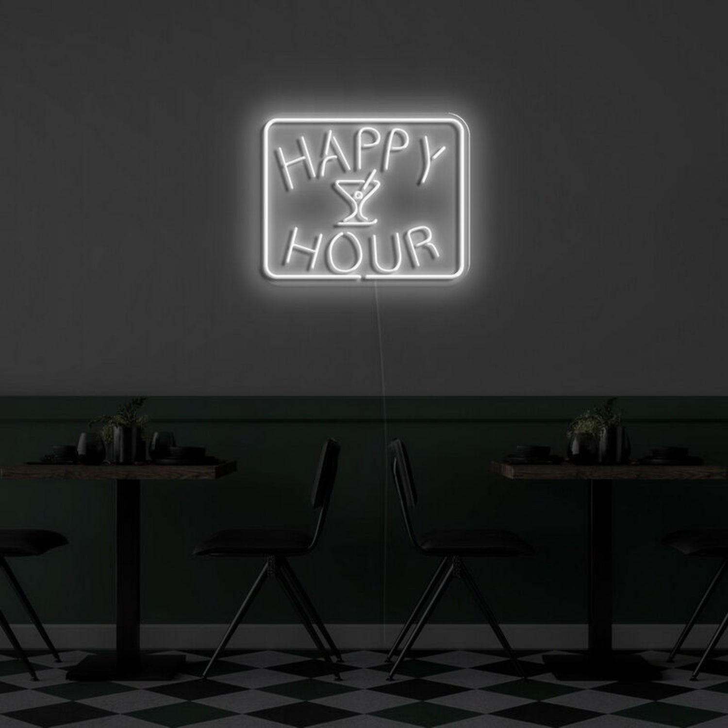 Happy Hour Led Neon Sign For Bars And Social Spaces | Shineneon
