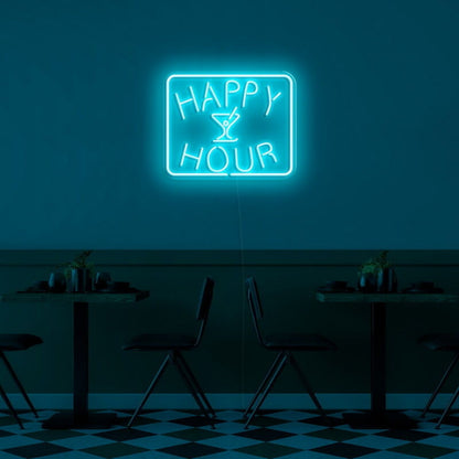 Happy Hour Led Neon Sign For Bars And Social Spaces | Shineneon