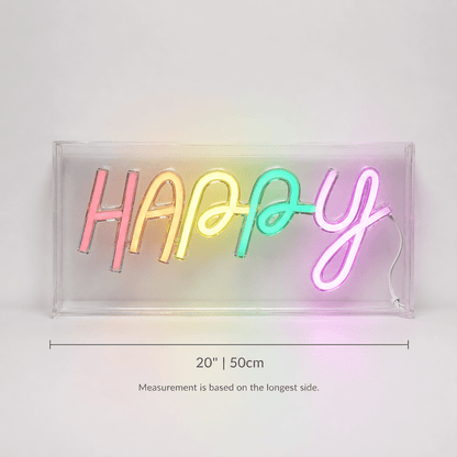Happy LED Neon Sign Home Decor - Shineneon