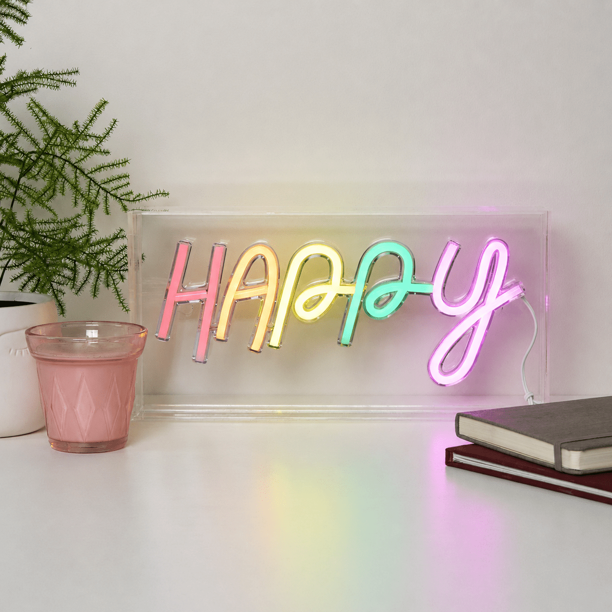 Happy LED Neon Sign Home Decor - Shineneon