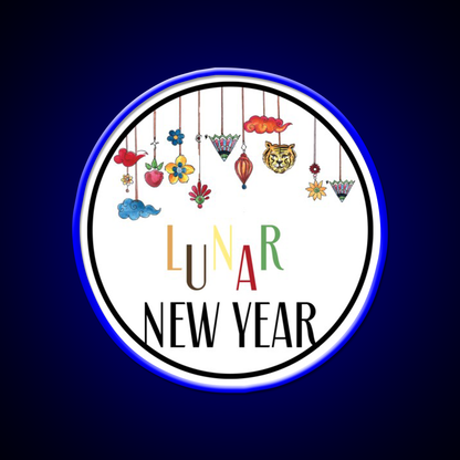 Happy Lunar New Year T Shirt Celebration Asian Cultural Led Neon Sign Rgb Color - LED neon sign view 5