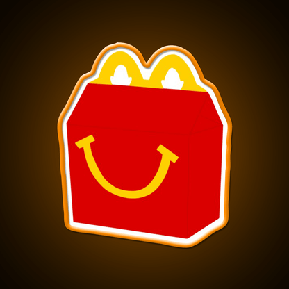 Happy Meal Fast Food Led Neon Sign For Burger Place Rgb Color - Shineneon