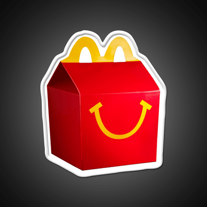 Happy Meal Mcdonalds Fast Food Led Neon Sign For Burger Place Rgb Color - Shineneon