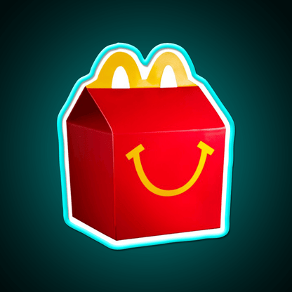 Happy Meal Mcdonalds Fast Food Led Neon Sign For Burger Place Rgb Color - Shineneon