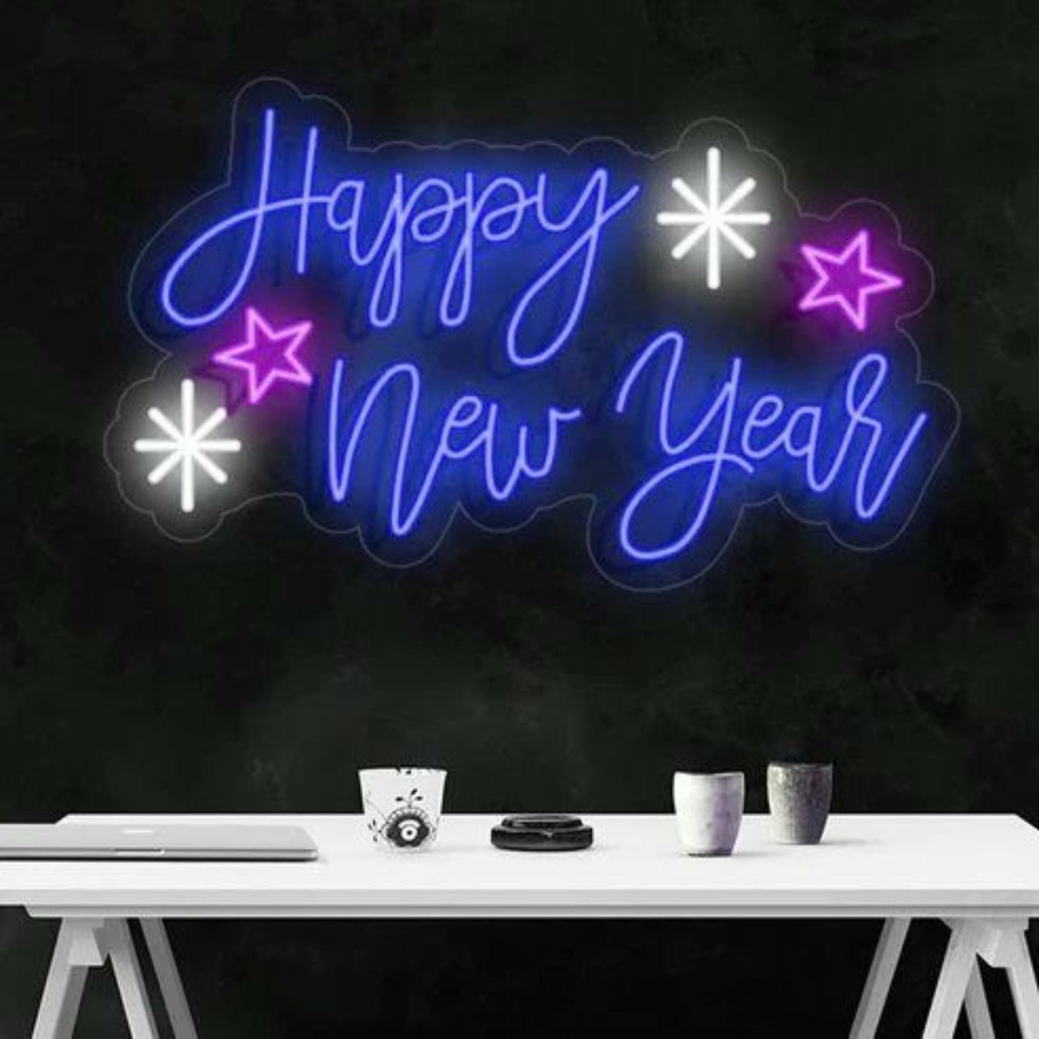 Happy New Year Neon Sign Led Sign | Shineneon