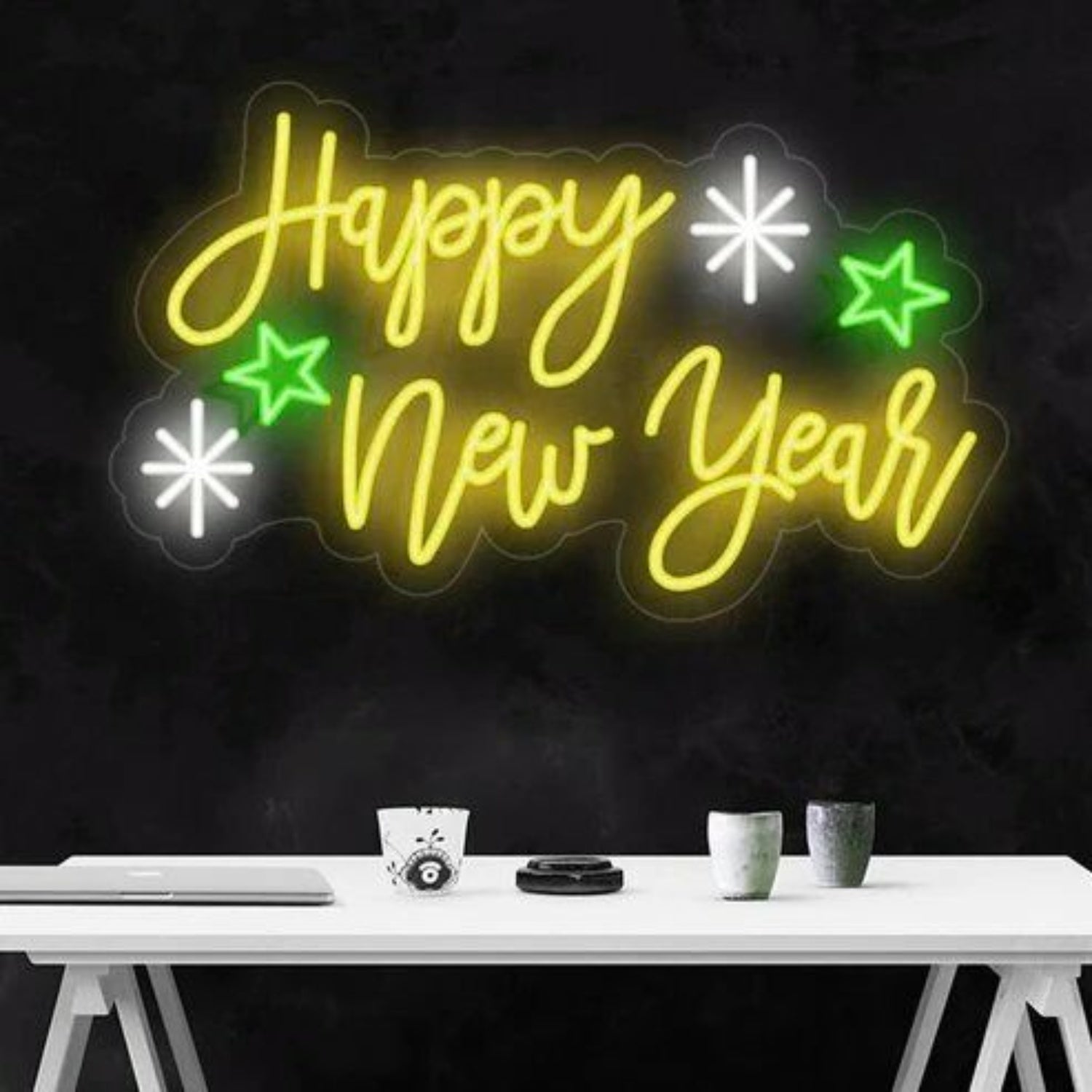 Happy New Year Neon Sign Led Sign | Shineneon