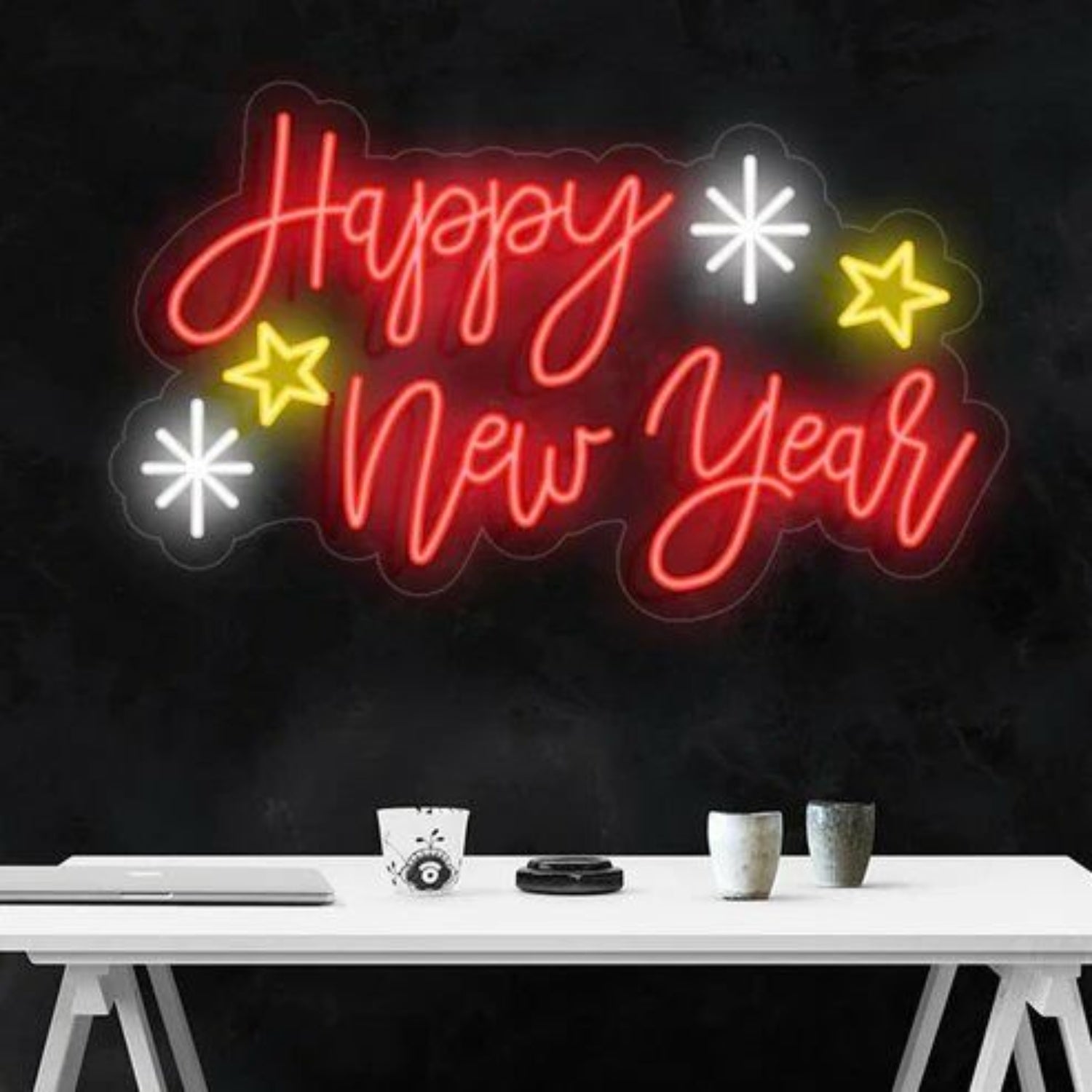 Happy New Year Neon Sign Led Sign | Shineneon