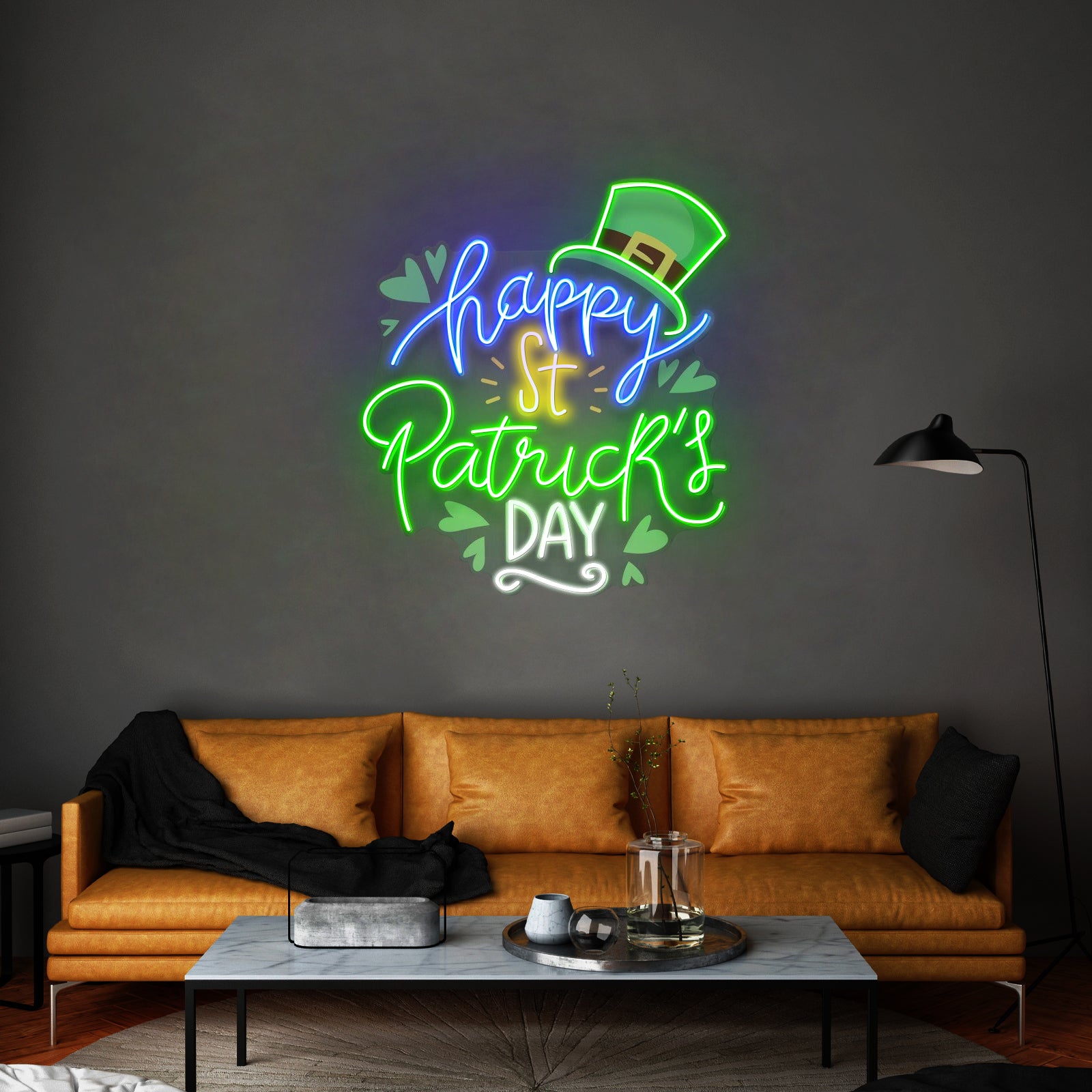 Happy Saint Patrick Day Led Signs For Party