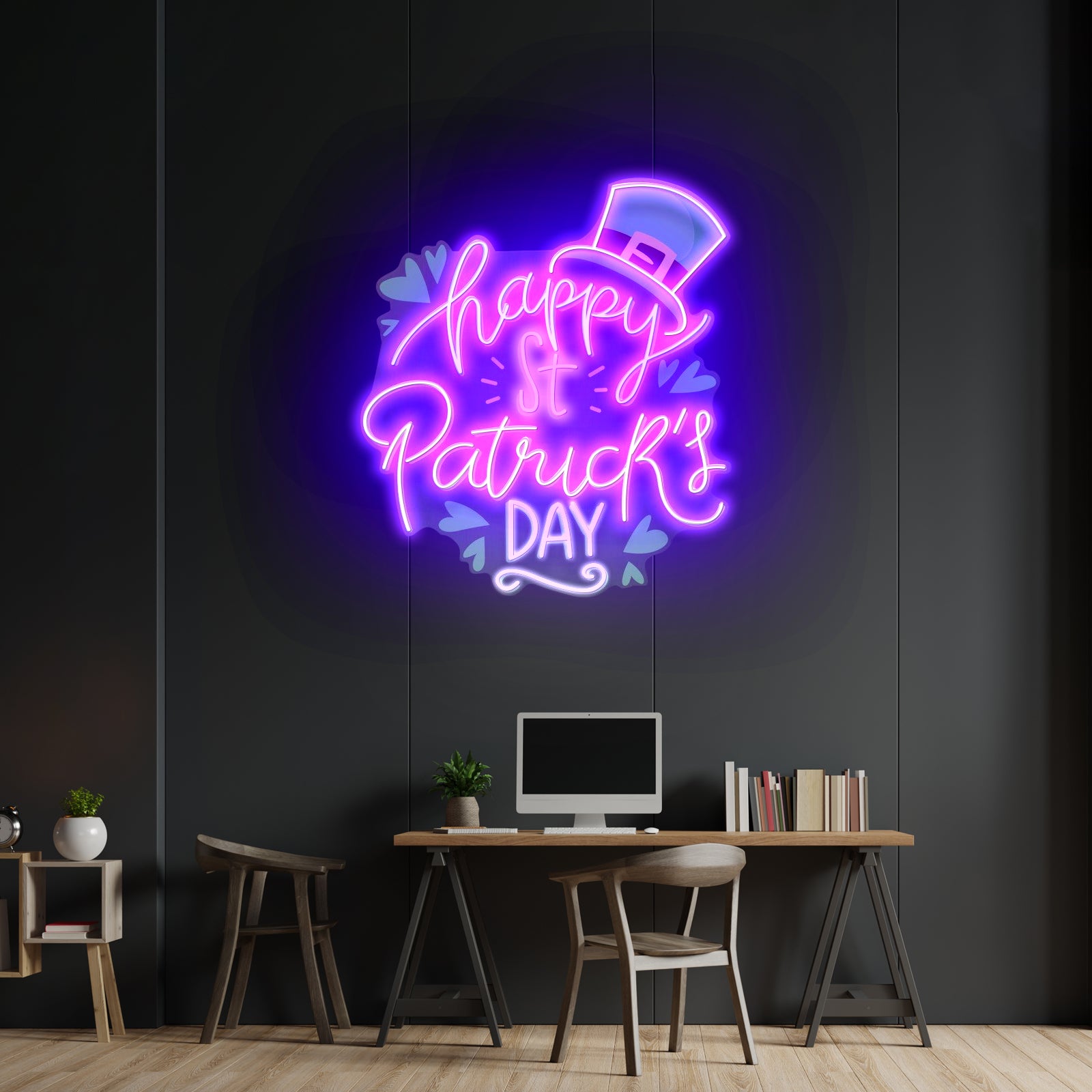 Happy Saint Patrick Day Led Signs For Party