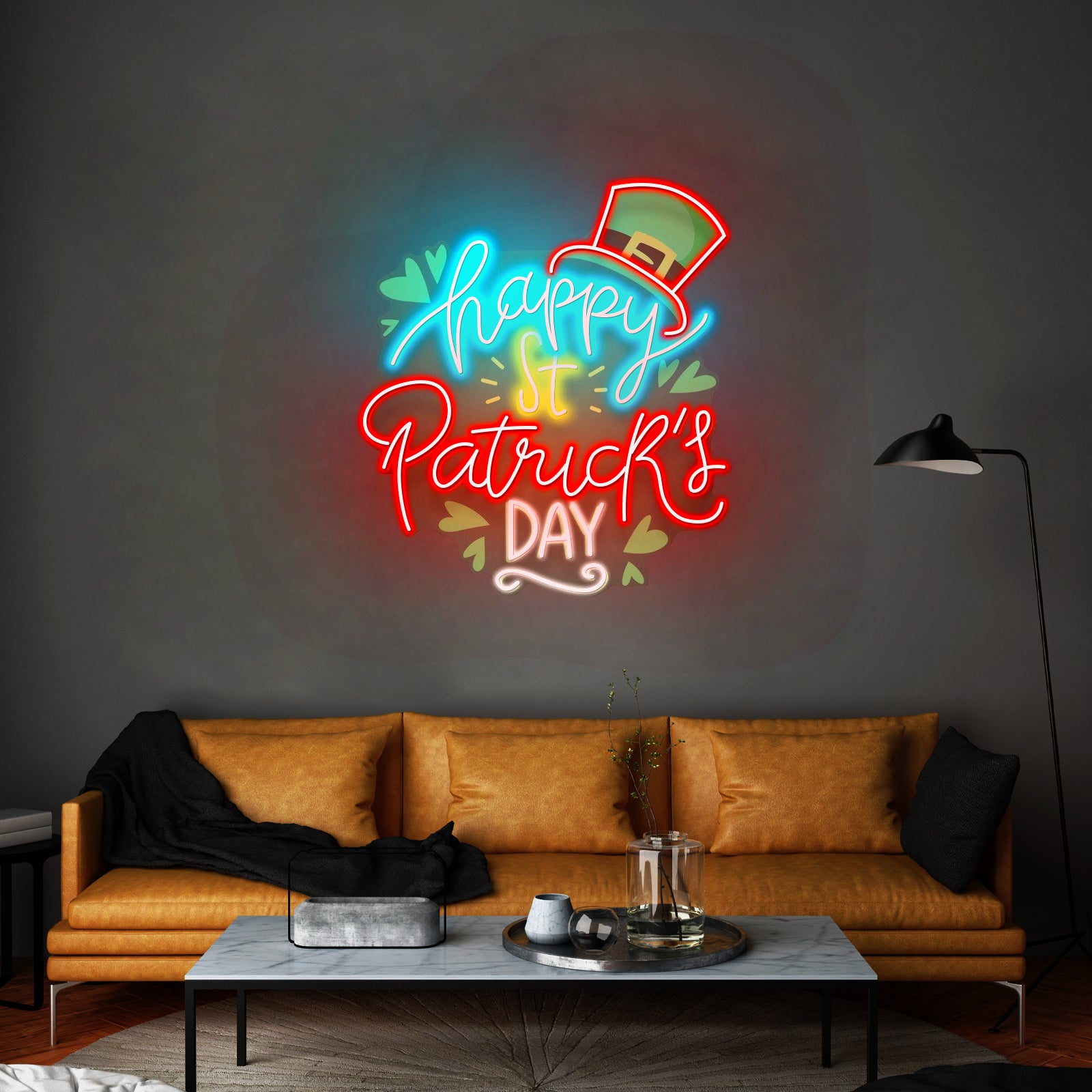 Happy Saint Patrick Day Led Signs For Party