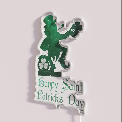 Happy Saint Patriks Day Rgb Led Neon Sign - Shineneon