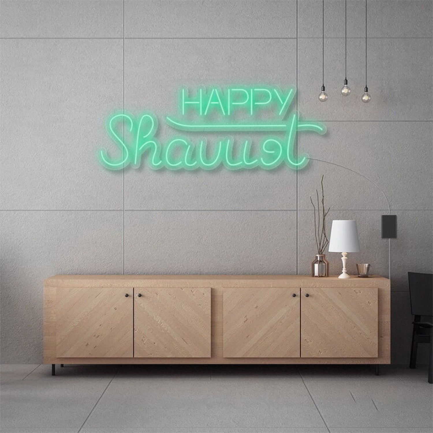Happy Shavuot Led Neon Sign | Shineneon