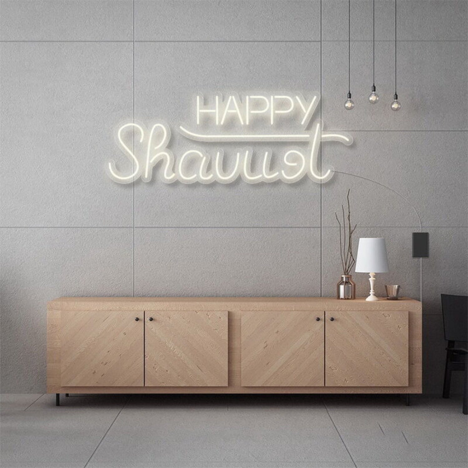Happy Shavuot Led Neon Sign | Shineneon