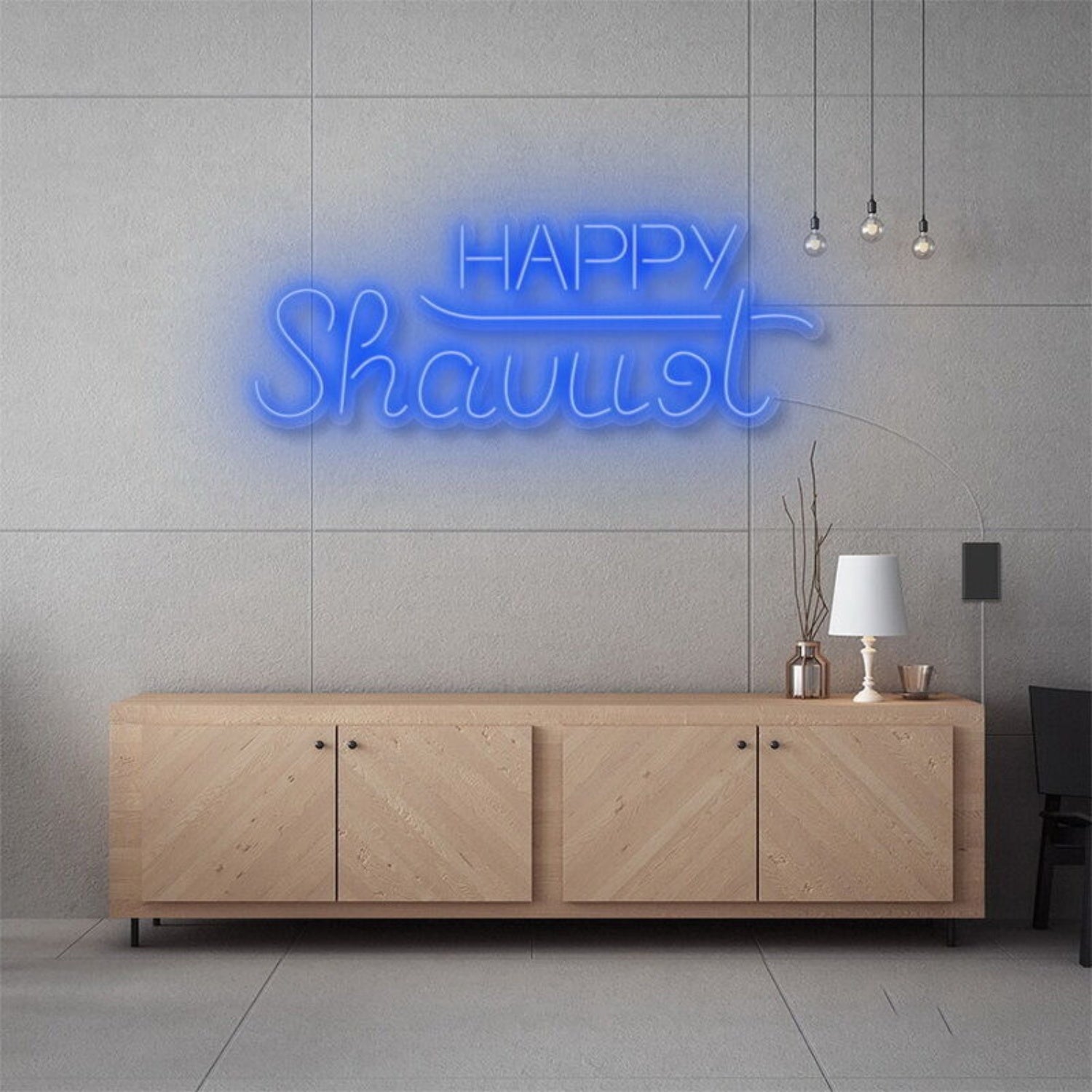 Happy Shavuot Led Neon Sign | Shineneon