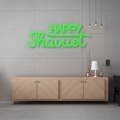 Happy Shavuot Led Neon Sign | Shineneon