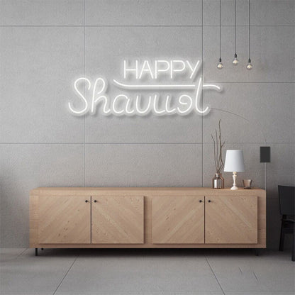 Happy Shavuot Led Neon Sign | Shineneon