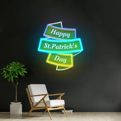 Happy St Patrick Day Led Signs For Home - Shineneon