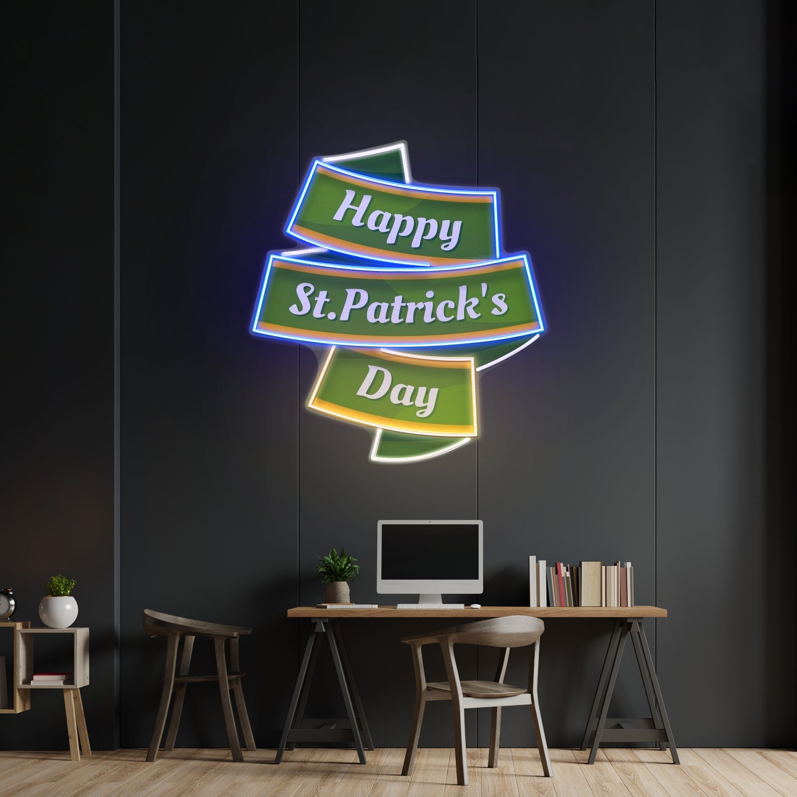 Happy St Patrick Day Led Signs For Home - Shineneon