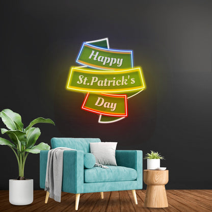 Happy St Patrick Day Led Signs For Home - Shineneon