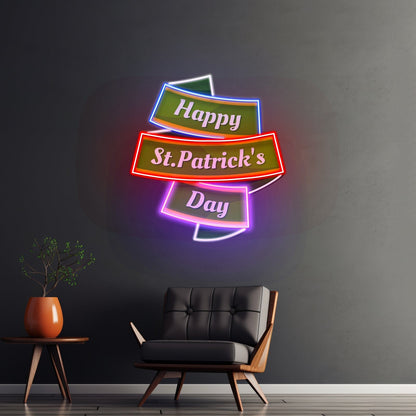 Happy St Patrick Day Led Signs For Home - Shineneon