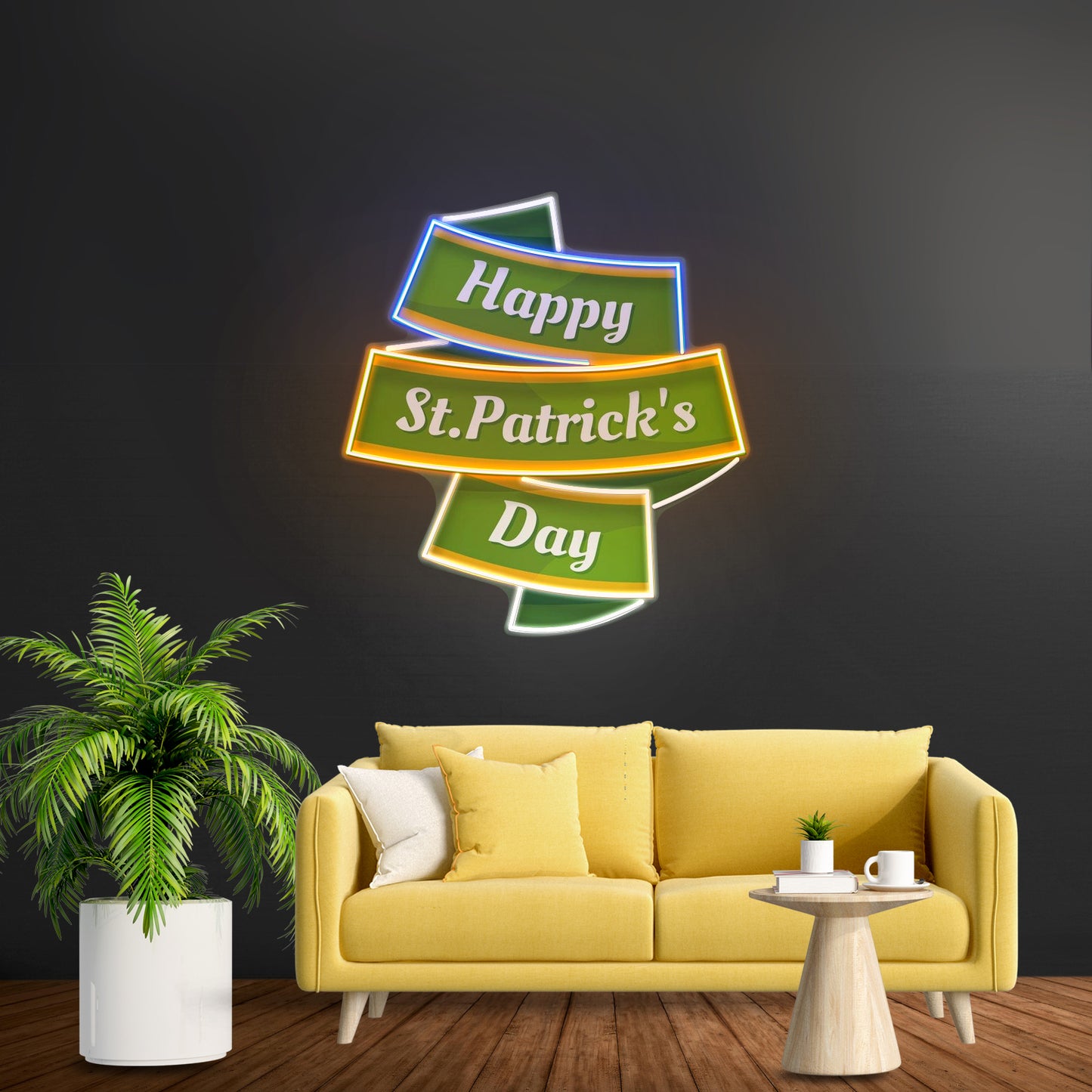 Happy St Patrick Day Led Signs For Home