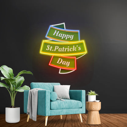 Happy St Patrick Day Led Signs For Home