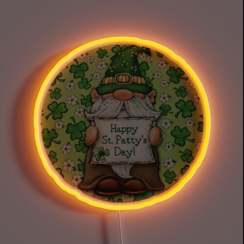 Happy St Patrick Rgb Led Neon Sign - Shineneon