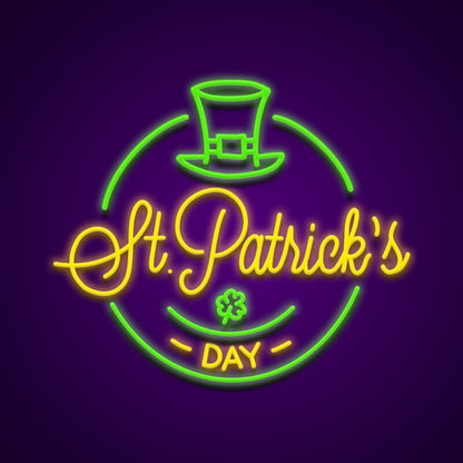 Happy St Patricks Day Neon Sign Celebrate St Patricks Day | Shineneon