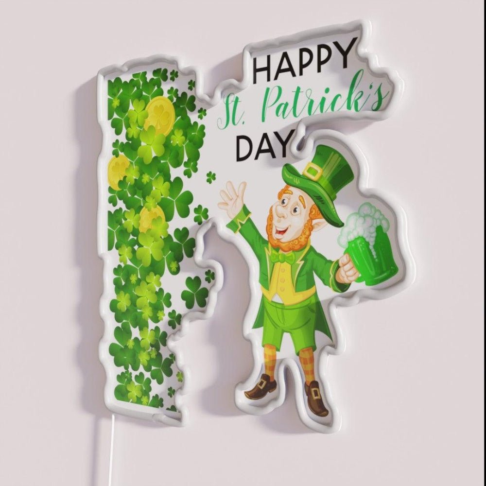 Happy St Patrics Day Rgb Led Neon Sign - Shineneon