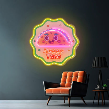 Happy Toco Custom Led Signs Artwork For Sale - Shineneon