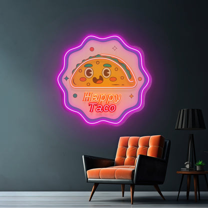 Happy Toco Custom Led Signs Artwork For Sale