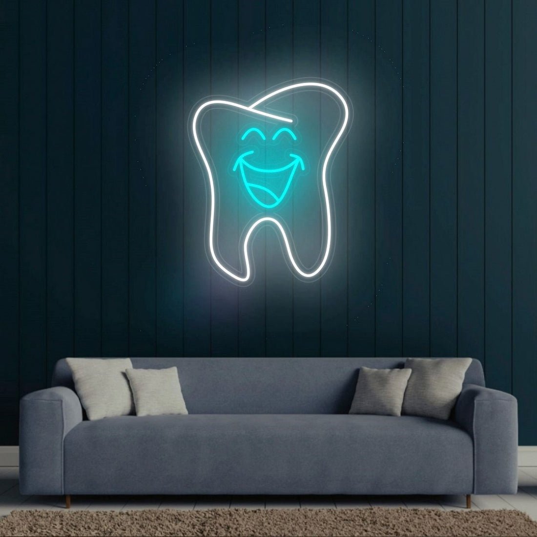 Happy Tooth Dentist Led Sign Business Neon Sign - Shineneon