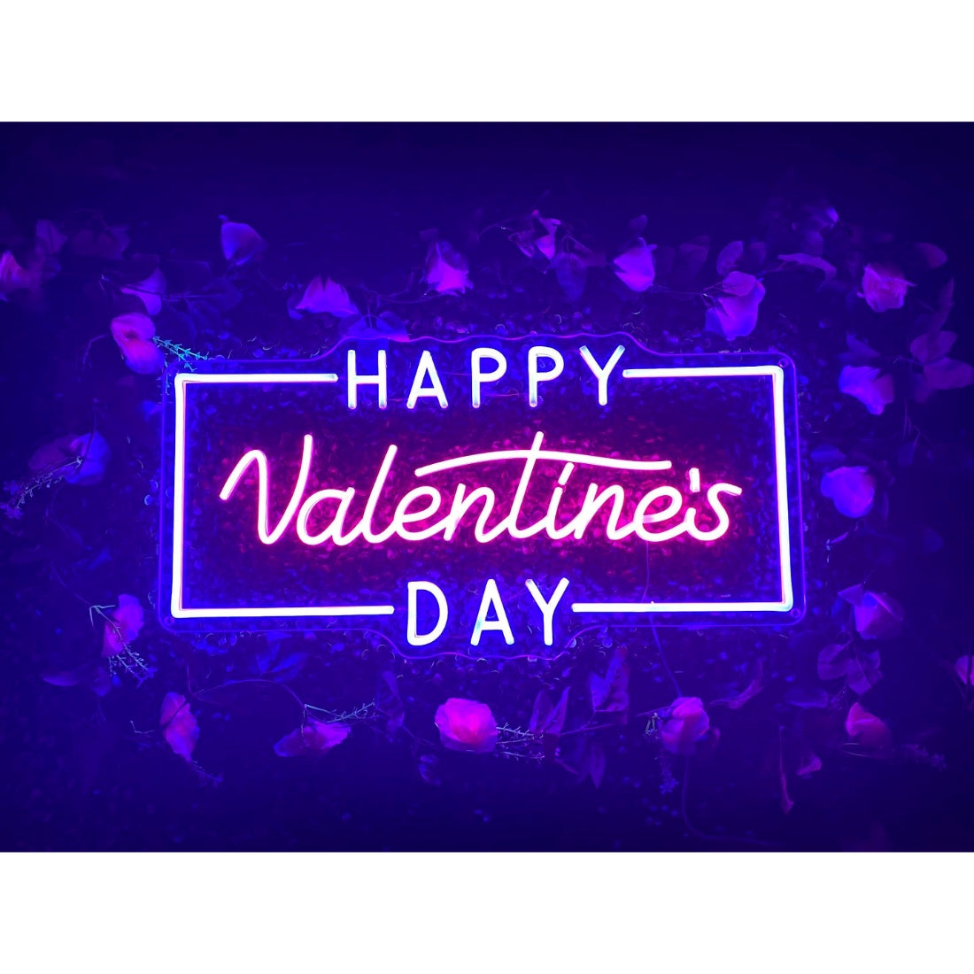 Happy Valentines Day Led Sign Business Neon Signs Wall Art