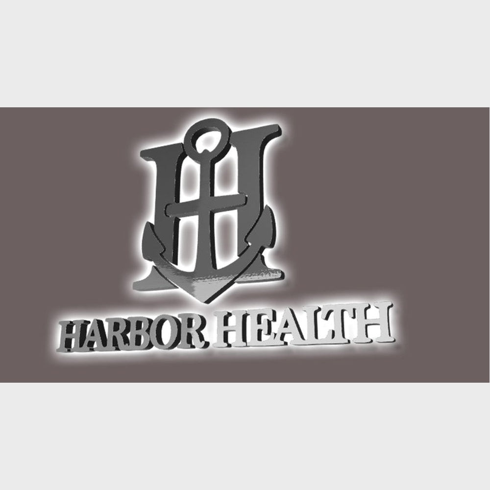 Harbor Health 3D Backlit Channel Letters Led Light Sign - Shineneon