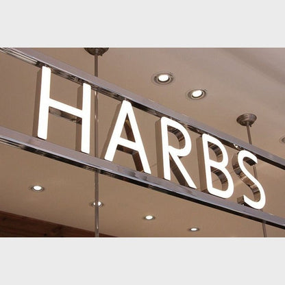 Harbs 3D Frontlit Channel Letters Led Light Sign - Shineneon