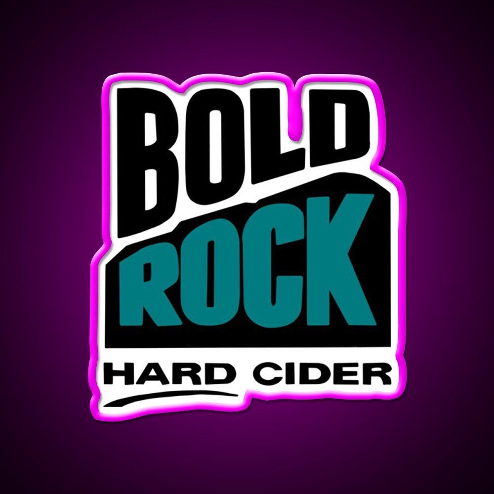 Hard Cider Beer Bar Decor Led Neon Sign Rgb Color - Neon sign mounted on wall in room