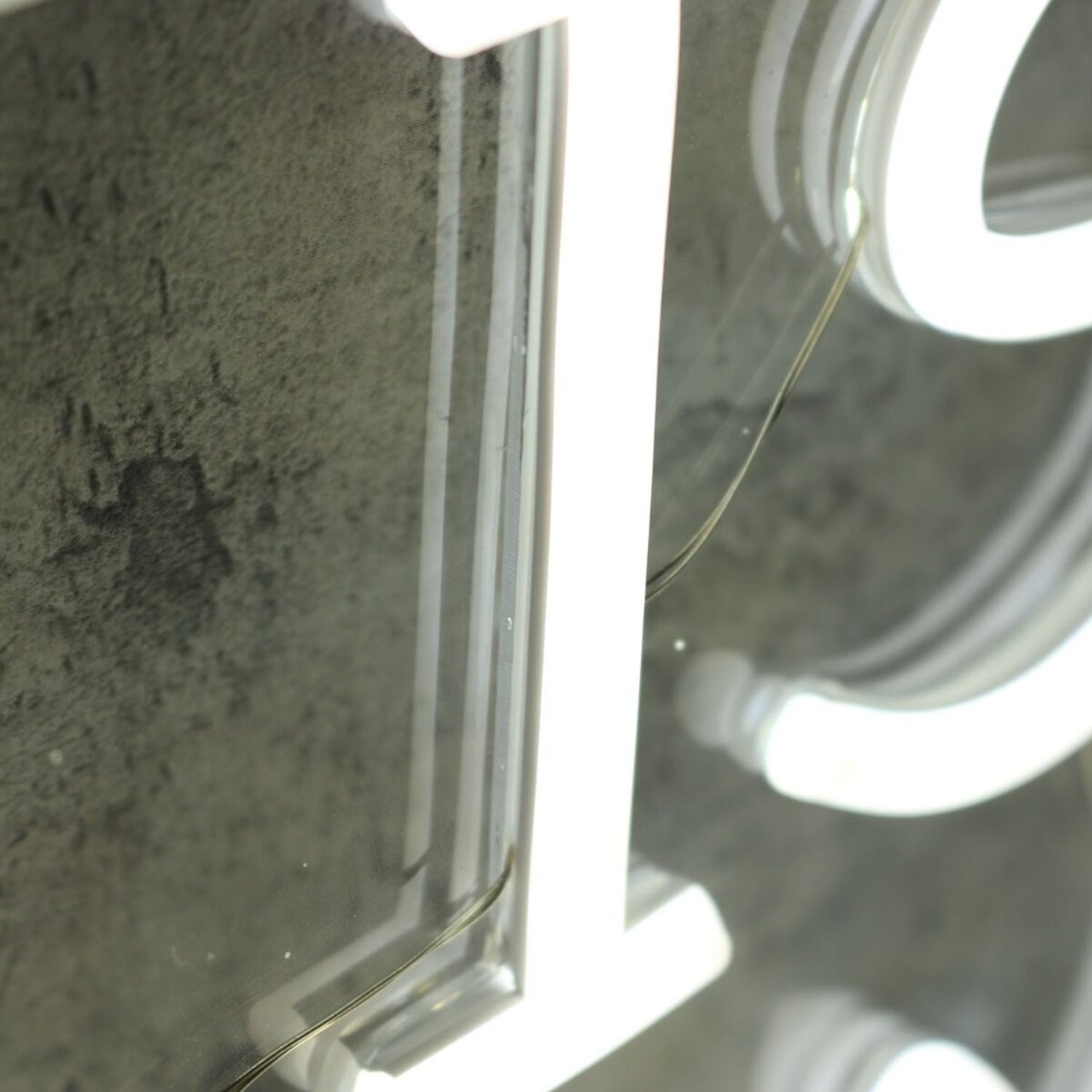Hard Work Is A Choice White Led Neon Sign - Shineneon