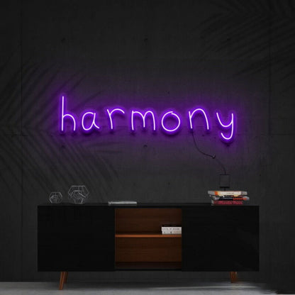 Harmony Led Neon Sign For Peaceful And Zen Spaces - Shineneon