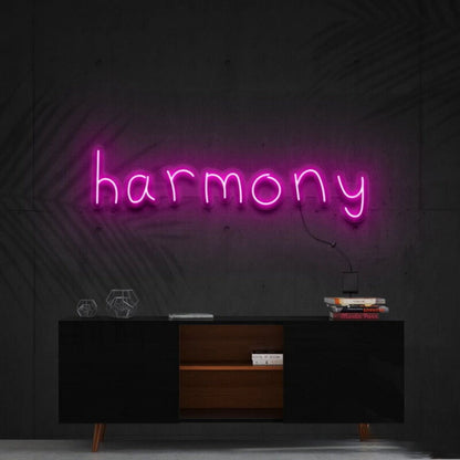 Harmony Led Neon Sign For Peaceful And Zen Spaces - Shineneon