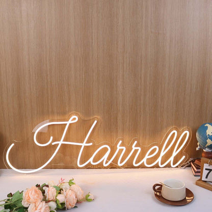 Harrell Yellow Led Neon Sign - Shineneon