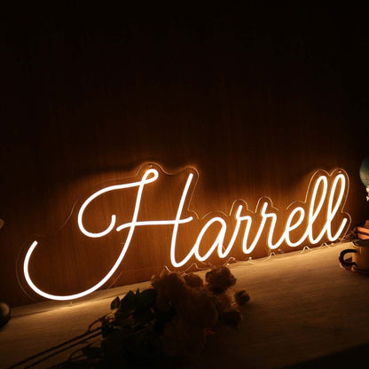 Harrell Yellow Led Neon Sign - Shineneon