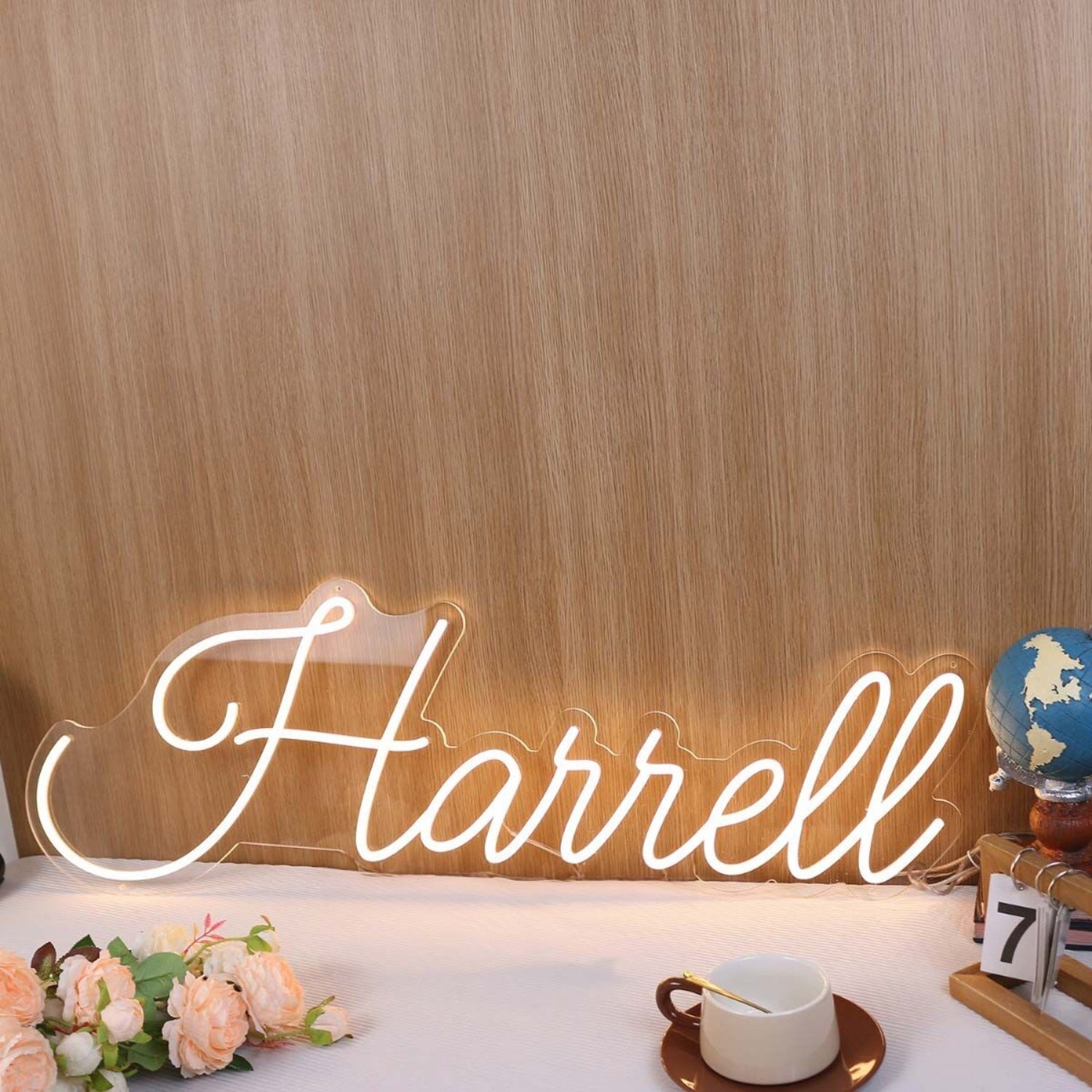 Harrell Yellow Led Neon Sign - Shineneon