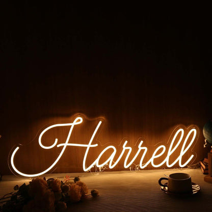 Harrell Yellow Led Neon Sign - Shineneon