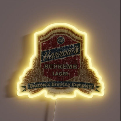 Harrowssupreme Lager Rgb Led Neon Sign - Shineneon