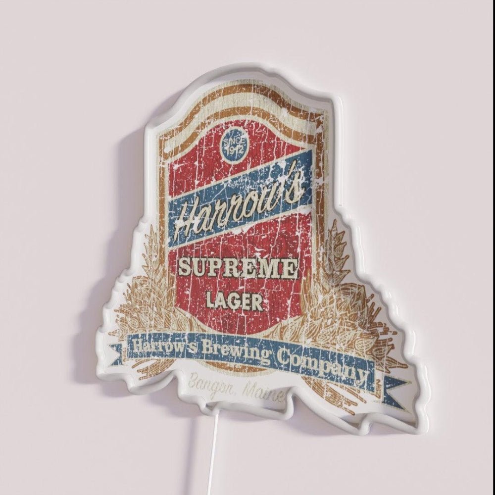 Harrowssupreme Lager Rgb Led Neon Sign - Shineneon