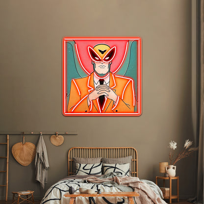 Harvey Birdman Attorney In Pop Artwork Large Neon Signs