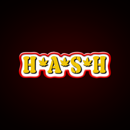 Hash Mash Hemp Inspired Green Leaf Led Neon Sign Rgb Color - LED neon sign view 10