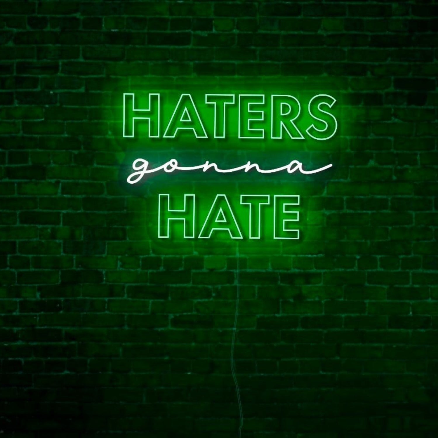 Haters Gonna Hate Led Neon Sign - Shineneon