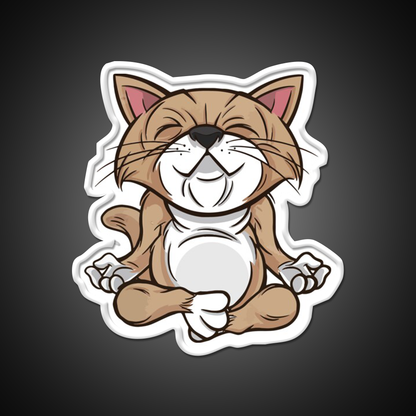 Hatha Yoga Led Neon Sign For Wellness Space Rgb Color